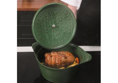 Incroyable Antikleef Braadpan 28 cm Groen Varen 7 l