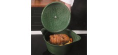 Incroyable Cocotte Anti-Adhésive 28 cm Vert Fougère 7 l