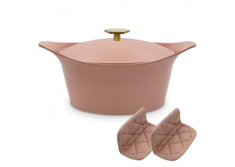 Incroyable Antikleef Braadpan 28 cm Roze Guimauve 7 l