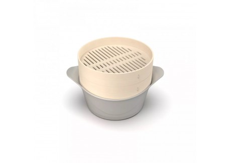 Panier Vapeur Bambou de l'Incroyable Cocotte 28 cm