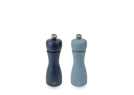 Tahiti Duo Moulins à Poivre et à Sel 15 cm Air (Tons bleus) 
