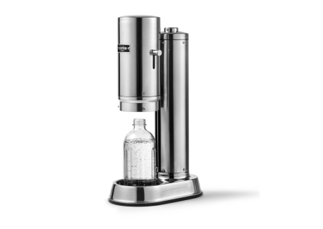 Carbonator Pro Bruiswatermachine Glanzend chroom