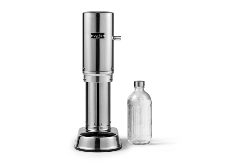 Carbonator Pro Machine à Eau Gazeuse Chrome Brillant