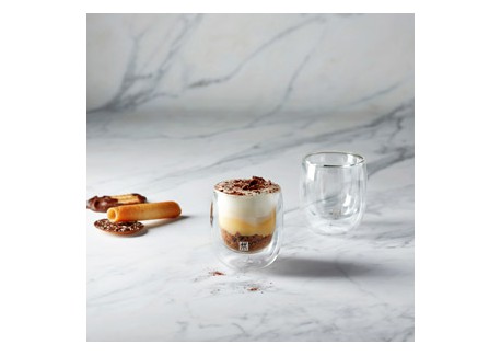 Sorrento Dubbelwandige Espresso Glazen 80 ml 2 dlg