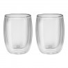 Zie dia Sorrento Dubbelwandige Koffie Glazen 200 ml 2 dlg