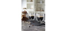 Sorrento Dubbelwandige Koffie Glazen 200 ml 2 dlg