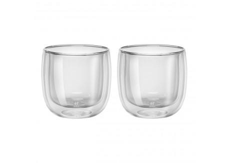 Sorrento Dubbelwandige Thee Glazen 240 ml 2 dlg