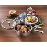 Zie dia Casteline 5 Glazende RVS Kookpot 16 cm 1,7 L Verwijderbare Handvatten