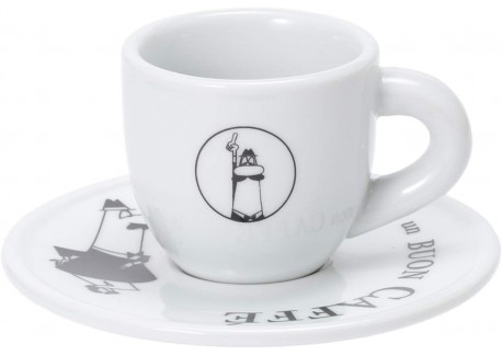 Set 4 Tasses à Espresso Carosello