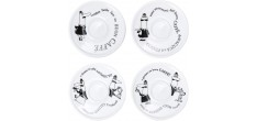 Set van 4 Espressokopjes Carosello