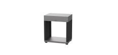 Meubles Cuisine Extérieure d'Angle 5 Éléments Modulable Inox et Noir