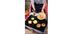 Plancha Électrique fonte Emaillée La Petite Française 150 Duo