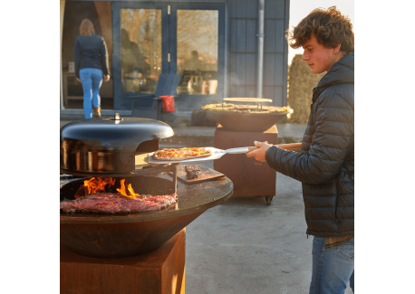 Pizza Oven Set voor OFYR Barbecue Plancha 100 + pizzaschep