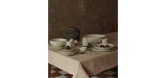 Organic Assiette Plate Blanc 21,5 cm