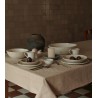 Zie dia Organic Assiette Plate Blanc 21,5 cm