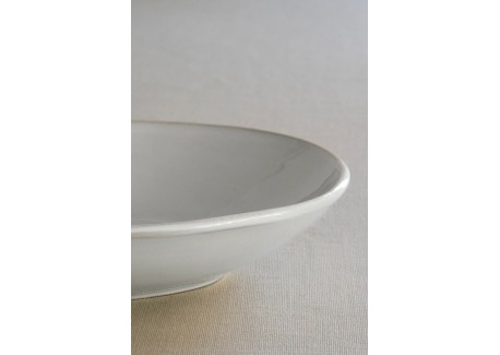Organic Diep Bord Witte 23,5 cm