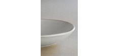Organic Diep Bord Witte 23,5 cm