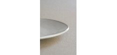 Organic Bord Witte 26,5 cm