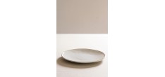 Organic Assiette Plate Blanc 26,5 cm
