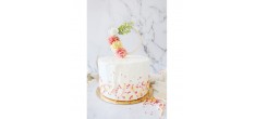Cake Topper Fleurs