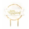 Voir la slide Cake Topper LED "Happy Birthday"