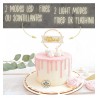 Voir la slide Cake Topper LED "Happy Birthday"