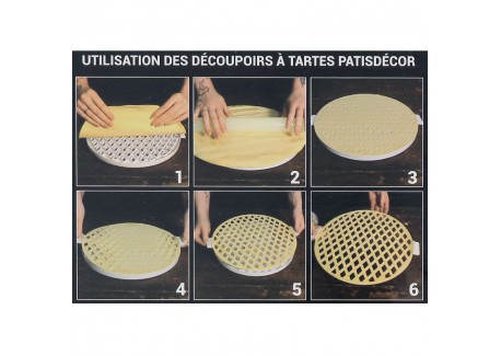 Découpoir à Tarte Losanges 30 cm 
