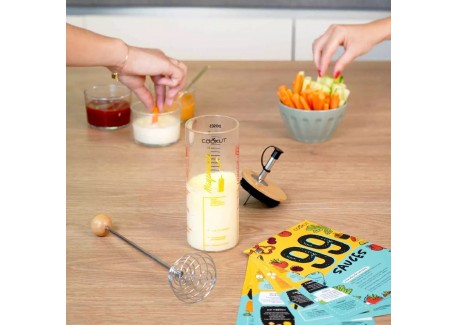 Coffret Shaker 99 Sauces Maison en Moins de 2 Minutes 
