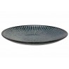 Zie dia Atlantis Stripe Azuurblauwe Ombré Bord 21,5 cm