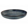 Zie dia Atlantis Stripe Azuurblauwe Ombré Bord 24 cm