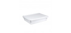 Pizzadeegdozen met Deksel 42x32x9 cm 2 st