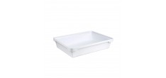 Pizzadeegdozen met Deksel 42x32x9 cm 2 st