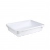 Zie dia Pizzadeegdozen met Deksel 42x32x9 cm 2 st