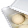 Zie dia Pizzadeegdozen met Deksel 42x32x9 cm 2 st