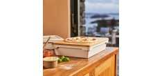 Pizzadeegdozen met Deksel 42x32x9 cm 2 st