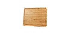 Bamboe Deksel voor Pizzadeeg Kratten 42x32 cm