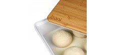 Bamboe Deksel voor Pizzadeeg Kratten 42x32 cm