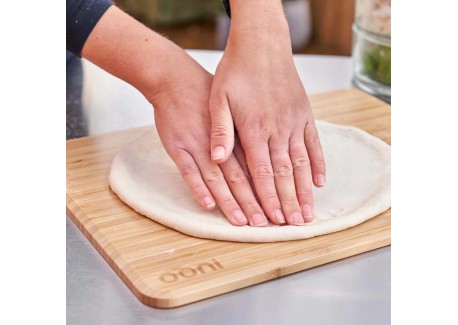 Bamboe Deksel voor Pizzadeeg Kratten 42x32 cm