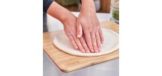 Bamboe Deksel voor Pizzadeeg Kratten 42x32 cm