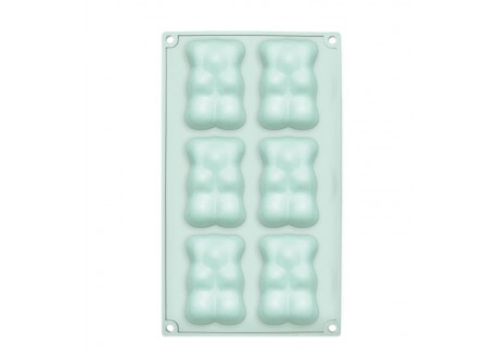 Moule Silicone 6 Oursons