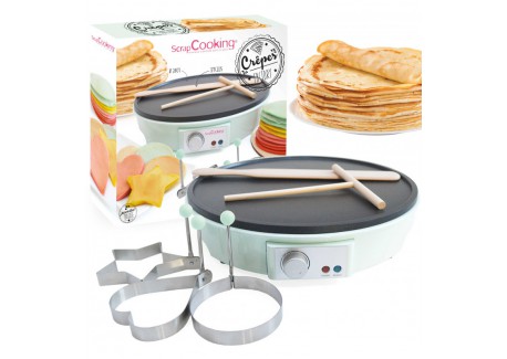Crêpes Factory Appareil à Crêpes Electrique 28 cm 
