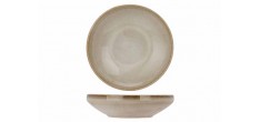 Conico Assiette Creuse Beige Sable 16,5 cm