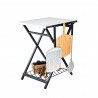 Voir la slide Table Pliante pour Four à Pizza 57,5x70x90 cm