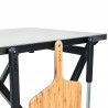 Voir la slide Table Pliante pour Four à Pizza 57,5x70x90 cm