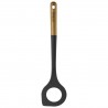 Voir la slide Cuillère à Risotto Silicone Noir Manche Bois 31 cm