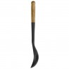 Zie dia Serveerlepel Houten Handvat Zwart Silicone 31 cm