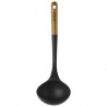 Voir la slide Louche à Soupe Silicone Noir Manche Bois 31 cm