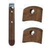 Zie dia Casteline Verwijderbare Pannen- en Handgreepset Notenhout 3 pcs