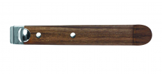 Casteline Set Poignées et Manche Amovibles Bois de Noyer 3 pcs