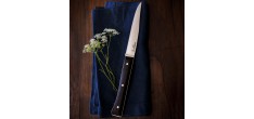 Coffret Couteaux de Table "Facette" Frêne Sombre 4 pcs